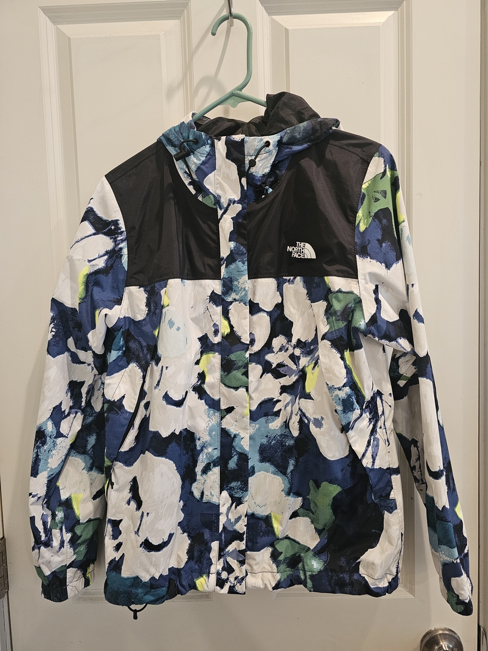 The North Face Floral Print Windbreaker Jacket